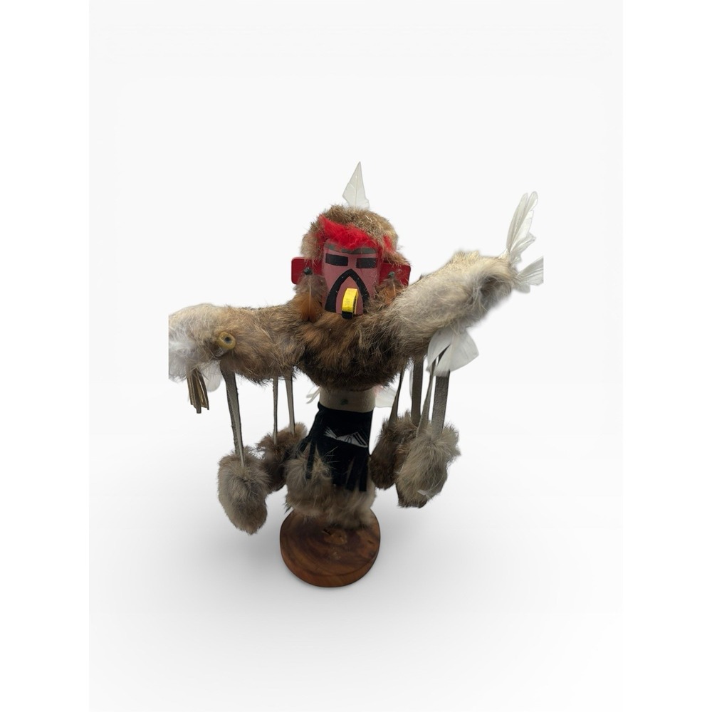 Native American–inspired Red-tailed Hawk Kachina‎ Doll